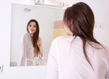 Amelija in Loofah for Met-Art by Koenart