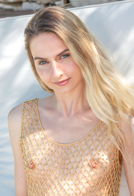 Emily Swan in Mesh Magic for Met-Art