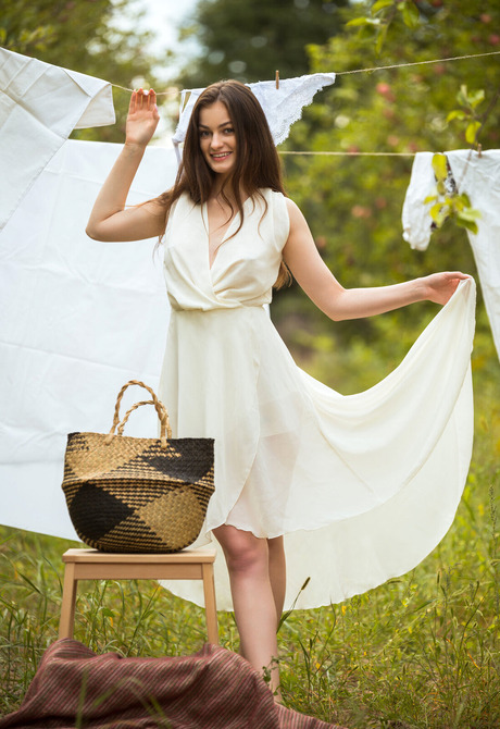 Shining Moon in White Whisper for Met-Art - 2 of 16