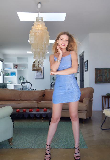 Freya Mayer in Blue Serenade for Met-Art - 1 of 16