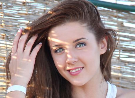 Sybil A in Sarone for Met-Art by Leonardo