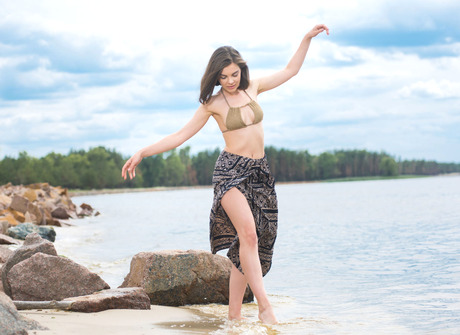 Dakota A in Cleatin for Met-Art by Karl Sirmi - 2 of 16