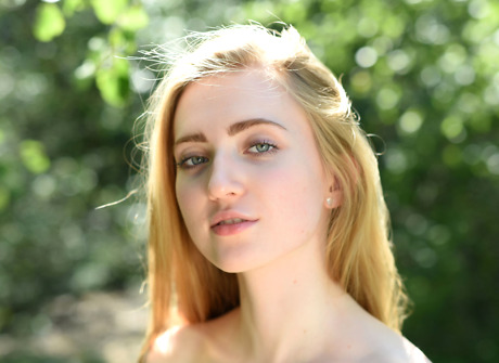 Presenting Lena Flora for Met-Art by Paromov