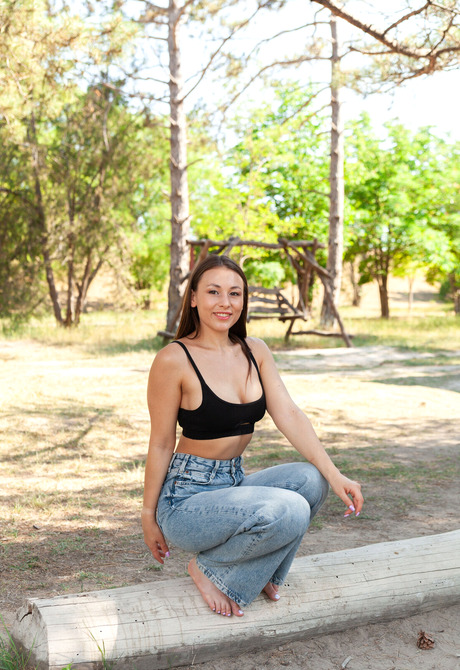 Sumiko in Sandy Mischief for Met-Art - 2 of 16