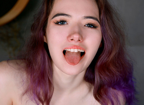 Cute teen poser Sofi Roko undressing and teasing in the bathroom