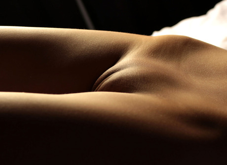 Exquisite erotic model Olivia Linz teasing in lingerie in sensual art nudes - 16 of 16