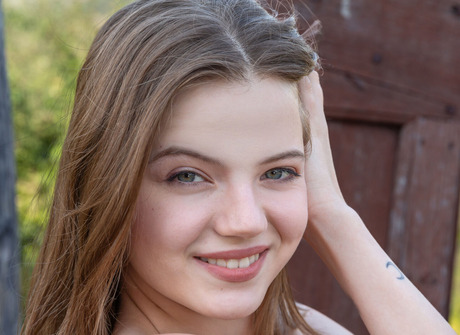 Toree in Rustic Romance for Met-Art - 16 of 16